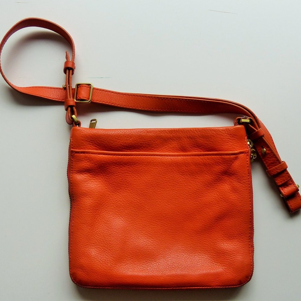 Fossil Preston Crossbody Bag Handbag Purse Leather